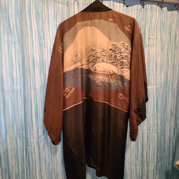 Men's  Vintage World War 2 Japanese Kimono - Picture 5 of 16